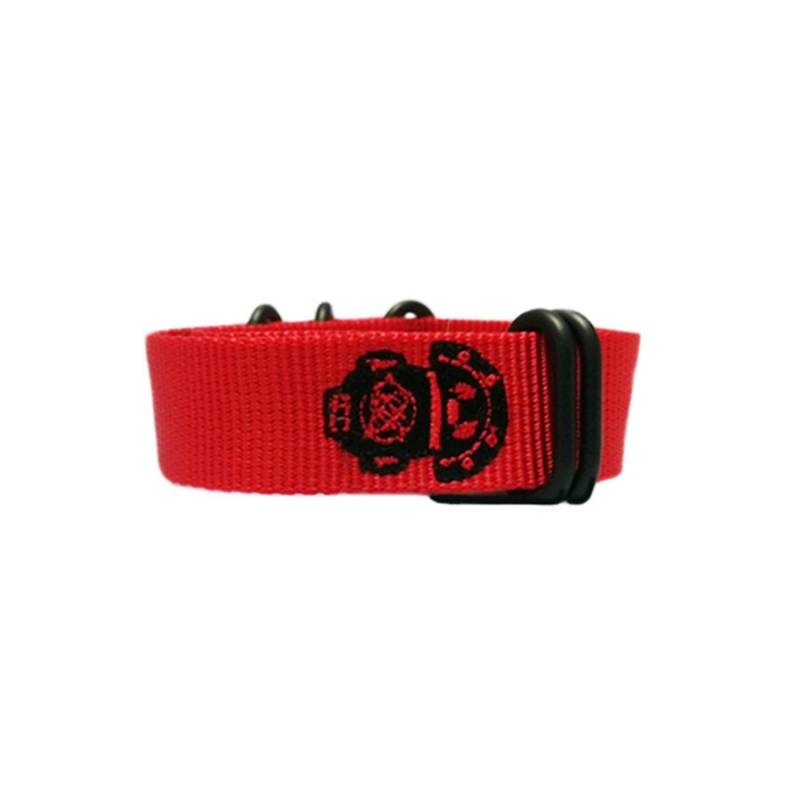 Besticktes 22 Mm Nylon Uhrenarmband Für Taucherhelm | Armband von smARTpatches