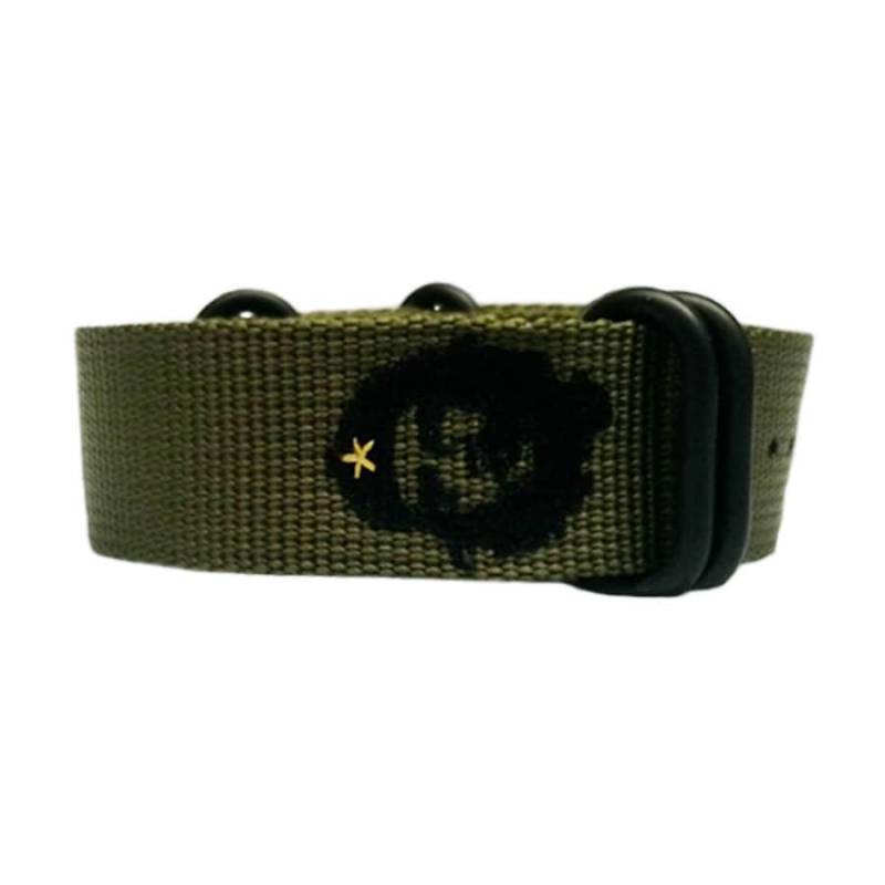Personalisiertes 24mm Nylon Military Che Guevara Uhrenarmband | Nur Armband von smARTpatches