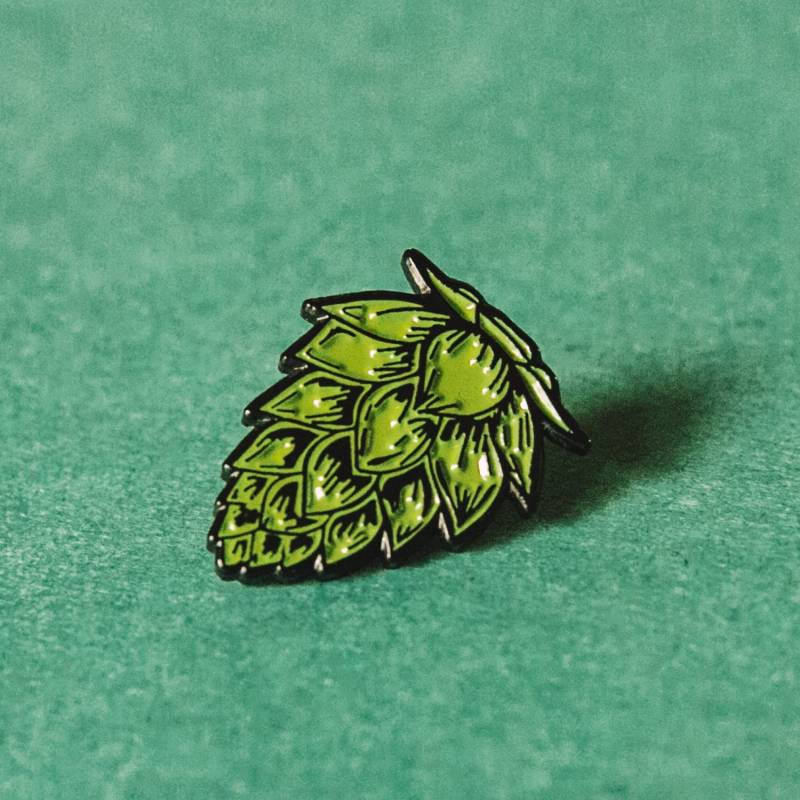 Hopfen Emaille Bier Pin | Anstecknadel Geschenk Hopfen Emaille Bier Pin | Anstecknadel Geschenk von smallbatchcraftpins