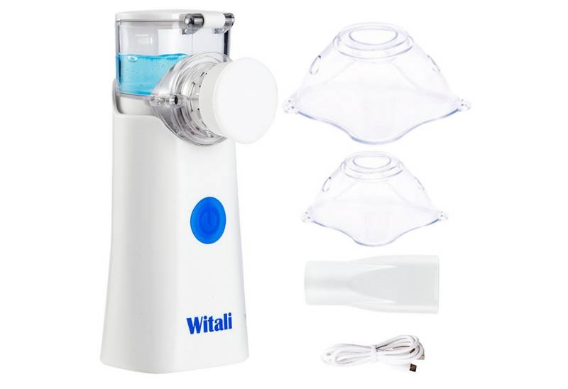 smartEC Inhalator Tragbarer Mesh-Inhalator mit Akku für Kinder & Erwachsene von smartEC