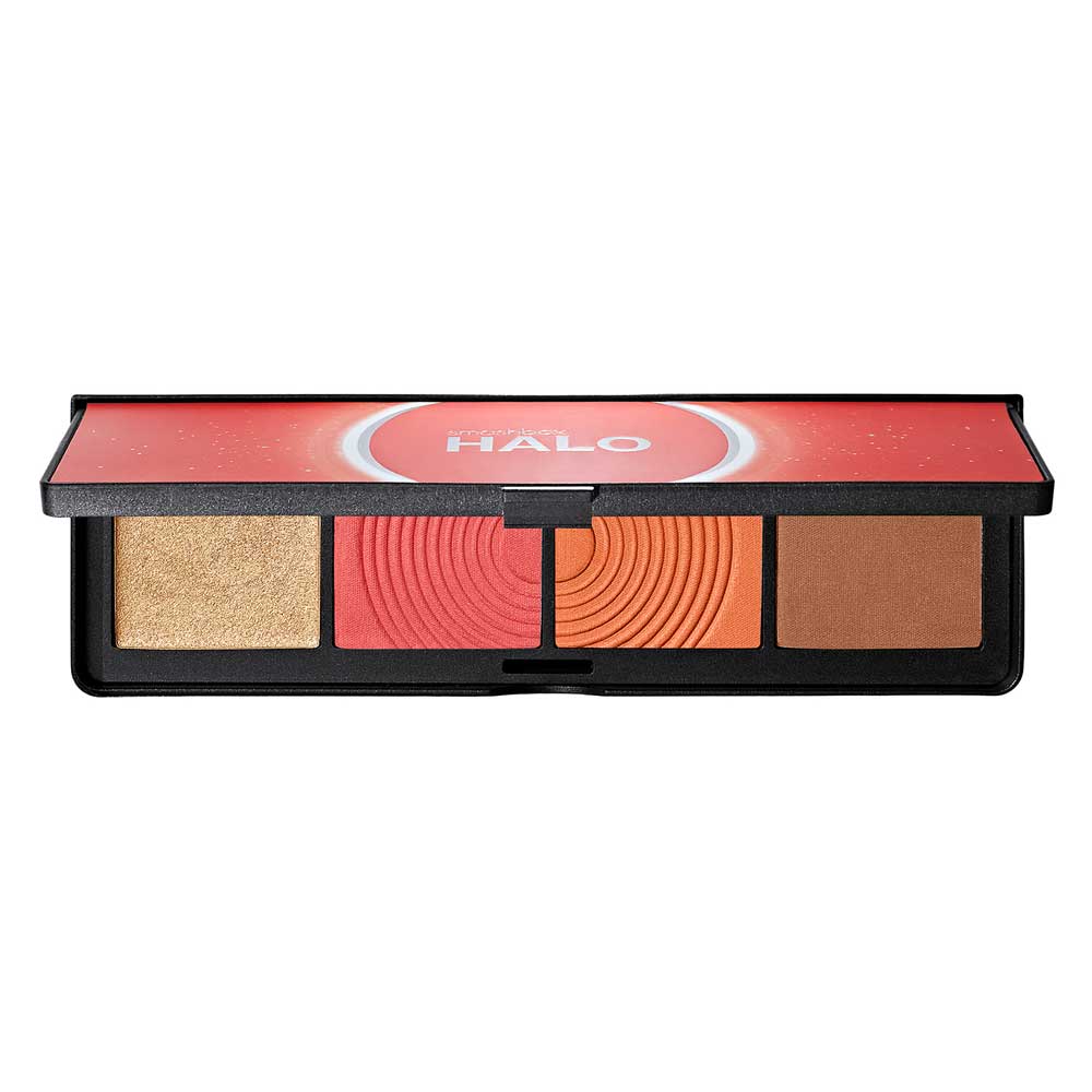 Smashbox Highlighter Halo Sculpt + Glow Face Palette 15.7 g Coral Saturation von smashbox