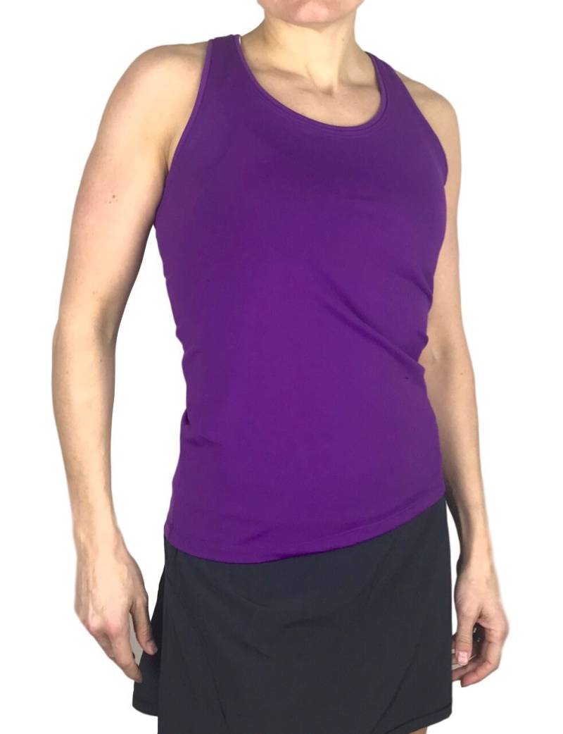 Lila Racerback Sportlich Tank, Golf-Shirt, Tennis-Shirt, Running Shirt Oder Top, Yoga Top Lila Racerback Sportlich Tank, Golf-Shirt, Tennis-Shirt, Running Shirt Oder Top, Yoga Top von smashdandy
