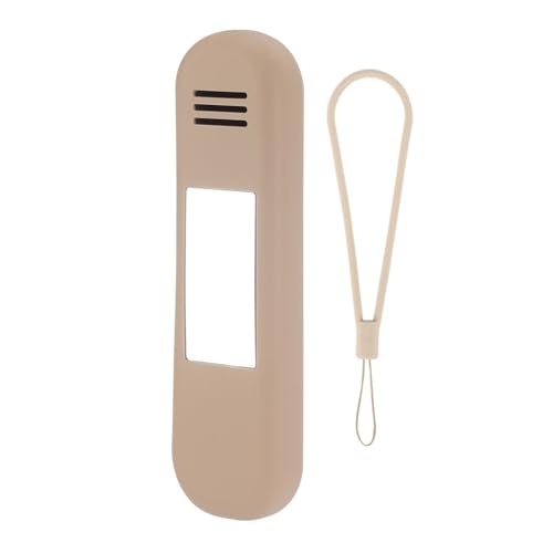 Make-up-Pinselhalter, Reißverschluss, Schlüsselband, großes Fassungsvermögen, multifunktional, Silikon, Reise-Make-up-Pinsel-Organizer, wasserdicht, khaki von smbcgdm