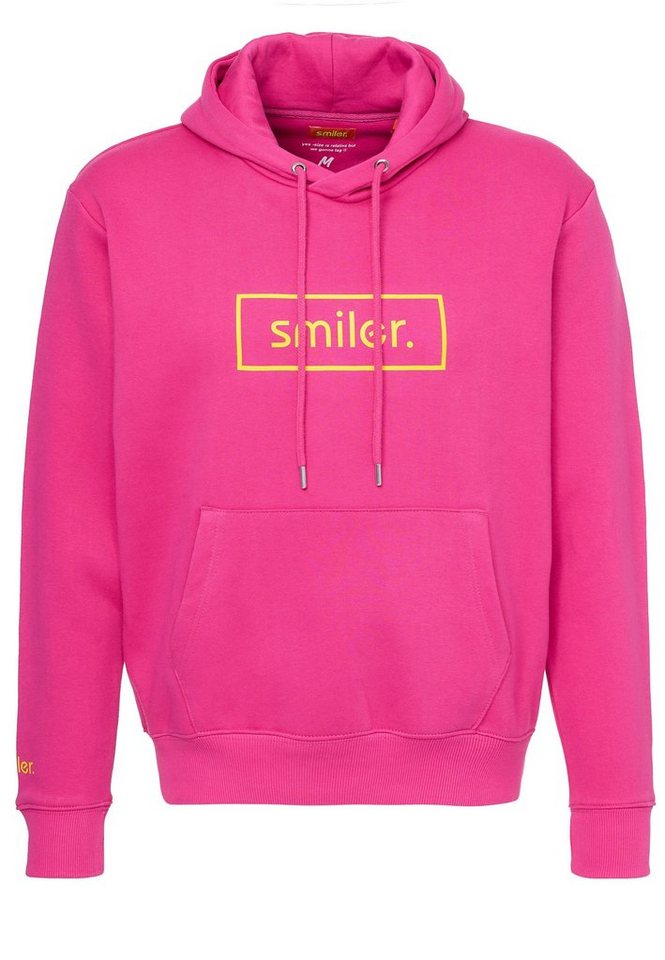smiler. Kapuzensweatshirt Happy. mit Kapuze von smiler.