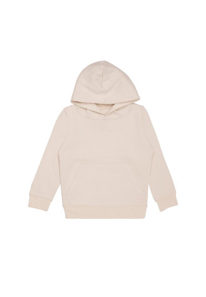 smiler. Kapuzensweatshirt mini-buddy. mit Label-Applikationen von smiler.