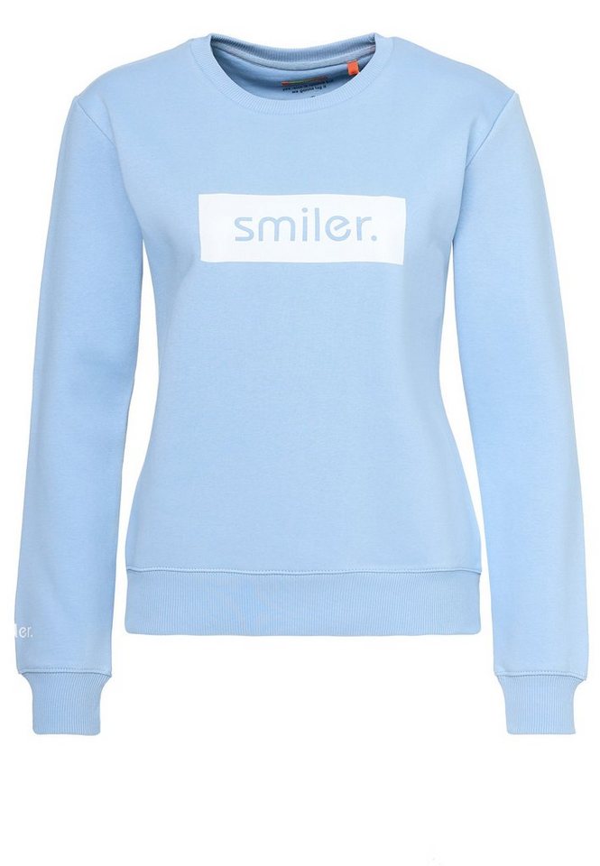 smiler. Sweatshirt Cuddle. mit modernem Design von smiler.
