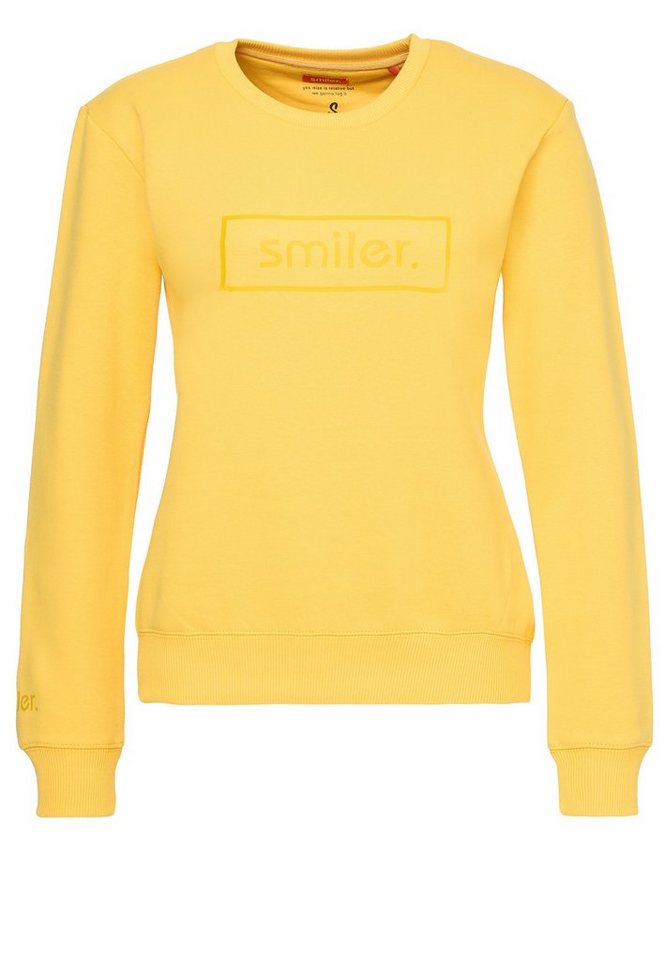 smiler. Sweatshirt Cuddle. mit modernem Design von smiler.