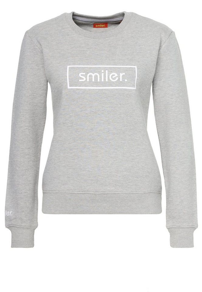 smiler. Sweatshirt Cuddle. mit modernem Design von smiler.