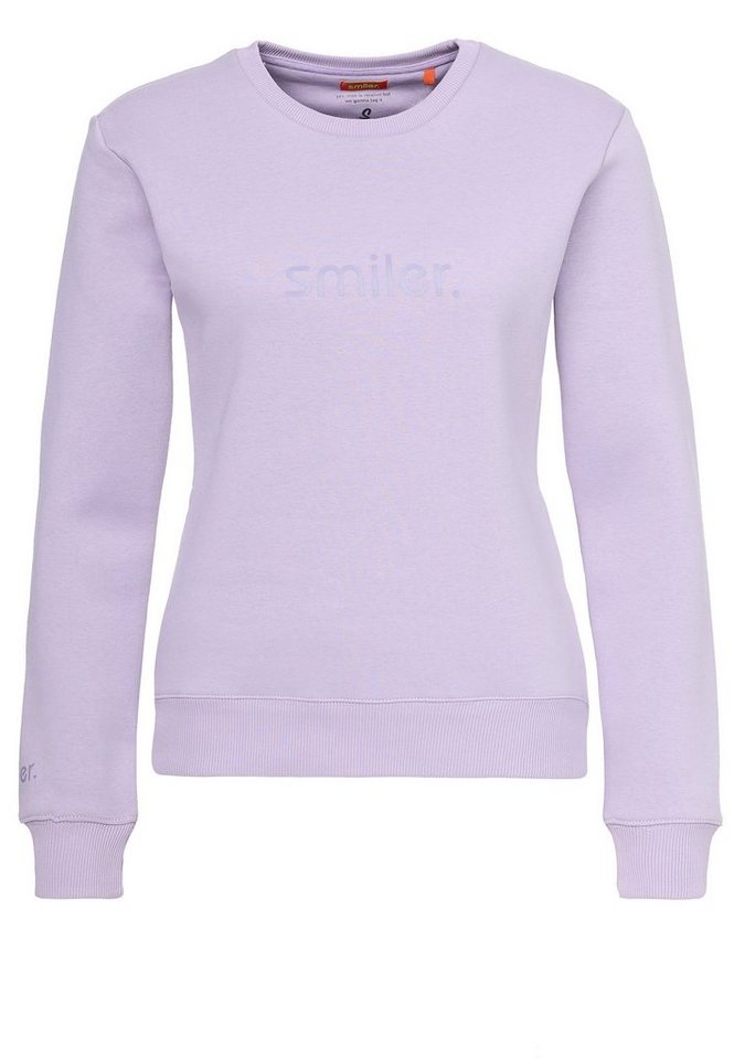 smiler. Sweatshirt Cuddle. mit modernem Design von smiler.