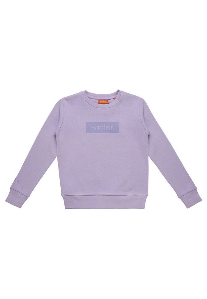 smiler. Sweatshirt Cuddle. mit modernem Design von smiler.