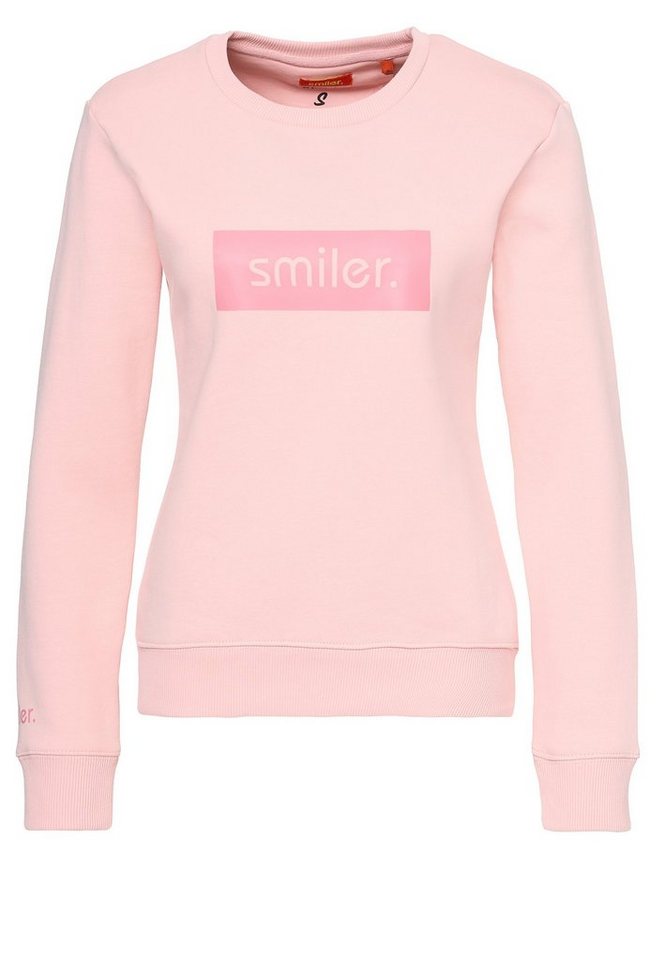 smiler. Sweatshirt Cuddle. mit modernem Design von smiler.