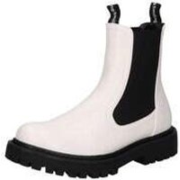 smiling for feet Chelsea Boots Damen weiß von smiling for feet