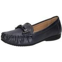 smiling for feet Mokassin Damen blau|blau von smiling for feet