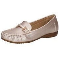 smiling for feet Mokassin Damen gold von smiling for feet