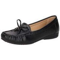 smiling for feet Mokassin Damen schwarz von smiling for feet