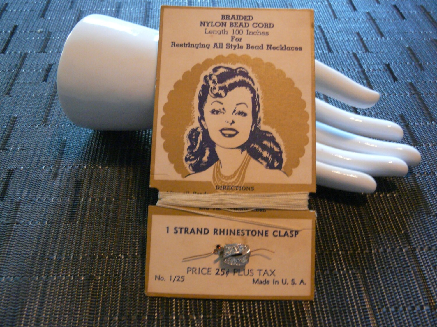 Strass Verschluss Zum Ausruhen Aller Stil Perlenketten von smittysvintage