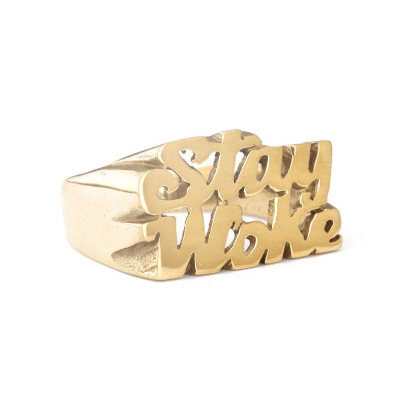 Bleiben Sie Woke Ring von snashjewelry