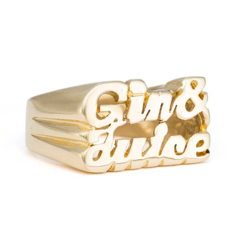 Gin & Juice Ring von snashjewelry
