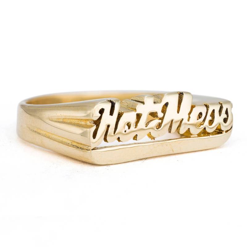 Heißer Mess-Ring von snashjewelry