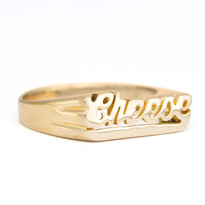 Käse Ring von snashjewelry
