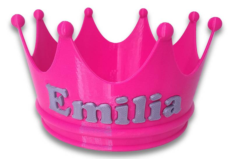 Prinzessinnen Krone - Mit Namen Individualisierbar Cinderella Kinderzimmer Deko Geschenk Für Mädchen Prinzessinnen Krone - Mit Namen Individualisierbar Cinderella Kinderzimmer Deko Geschenk Für Mädchen von sneex