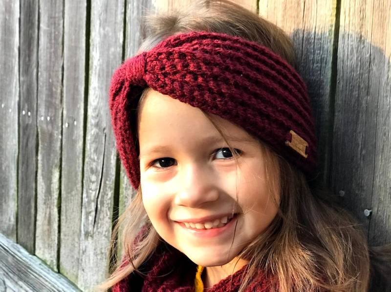 Schlichtes Stirnband Schlichtes Stirnband von snowbellesdesigns