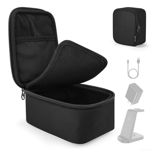 snowchecking Elektronischer Organizer, Reise-Elektronik-Organizer, tragbare kabellose Ladegerät-Aufbewahrungstasche mit doppeltem Reißverschluss, 15,5 x 13 x 8,5 cm von snowchecking