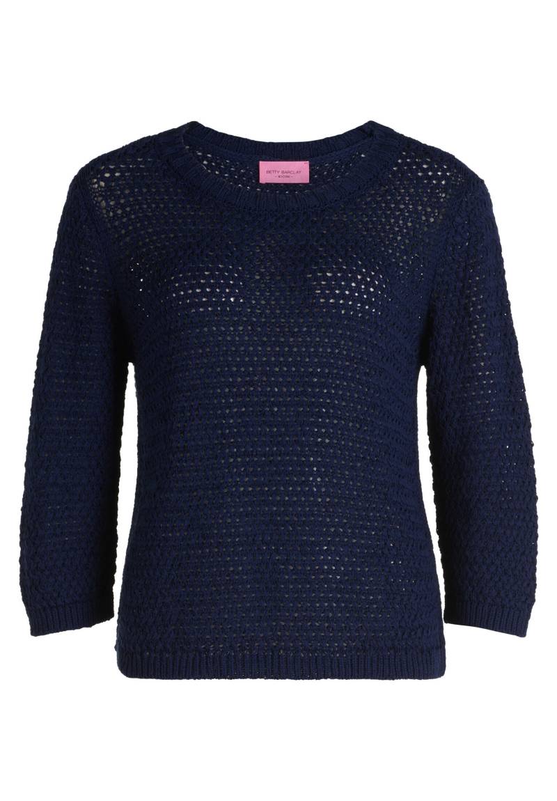 so cosy - Grobstrick-Pullover blau - Gr. - 48 von so cosy