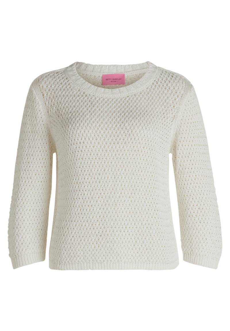 so cosy - Grobstrick-Pullover weiß - Gr. - 46 von so cosy