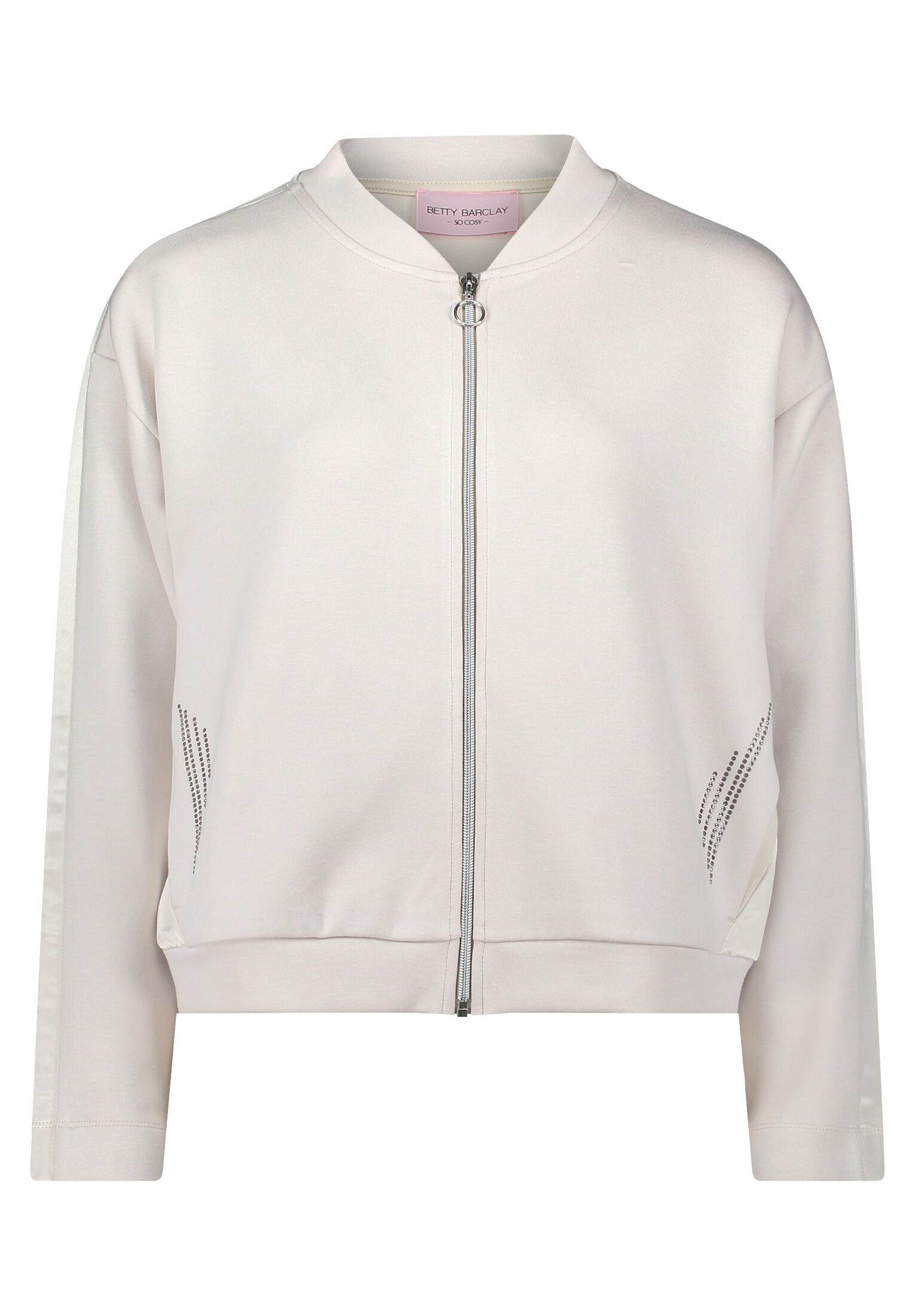 so cosy - Sweatjacke weiß - Gr. - 38 von so cosy