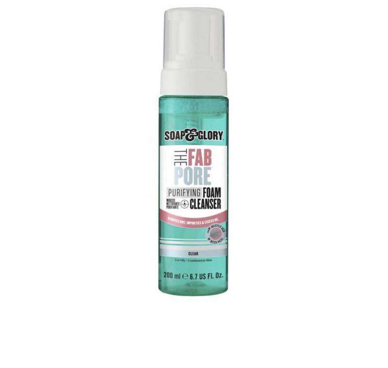 soap & glory Gesichts-Reinigungsmilch THE FAB PORE cleansing foam 200ml von soap & glory