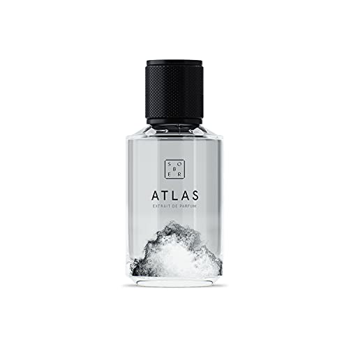 sober® | Atlas | Extrait de Parfum | 50ml | Ikonischer Unisex-Duft führender französischer Parfümeure mit Zedernholz & Vanille | Duftnote: holzig elegant von sober