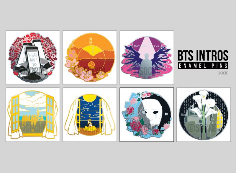 Bts Intro-Pins Bts Intro-Pins von sochg
