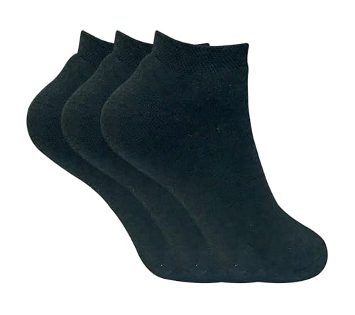 3er pack damen winter warm kurz thermo socken/kuschelsocken mit innenfell für sneaker (37-42 eu, TTS Mix) von Sock Snob