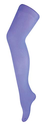 Sock Snob - Damen 40 Denier Blickdicht Bunt Pastell Strumpfhose für Fasching (36-42 EU, Lila) von Sock Snob