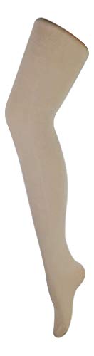 Sock Snob - Damen 80 den bunt strumpfhose blickdicht in 10 farbig (Medium 34-39", Natural) von Sock Snob
