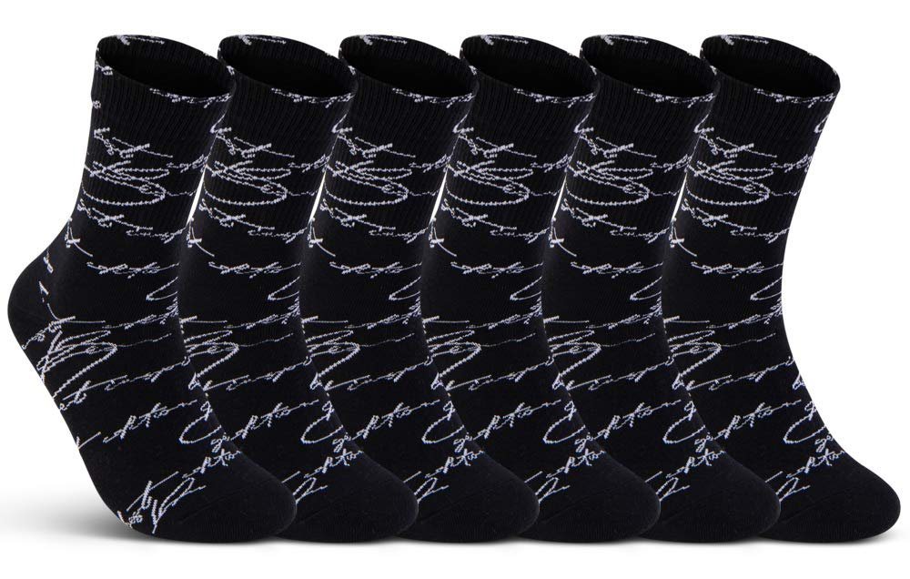 sockenkauf24 Sportsocken 6 Paar Tennissocken Damen & Herren Sport Socken (Schwarz, 39-42) stylische Socken Schwarz & Weiß - 15399 WP von sockenkauf24