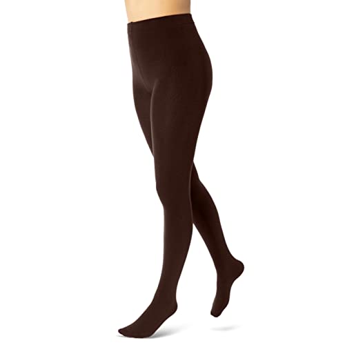 sockenkauf24 Damen THERMO Strumpfhose mit Innenfleece extra warm Winter Strumpfhose (38/40, Braun) WP von sockenkauf24