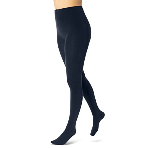 sockenkauf24 Damen THERMO Strumpfhose mit Innenfleece extra warm Winter Strumpfhose (40/42, Navy) WP von sockenkauf24