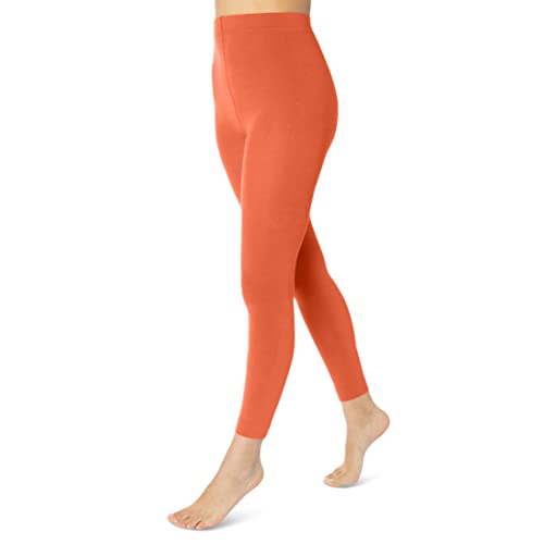 sockenkauf24 Damen Thermo Leggings mit Innenfleece extra warm Winter Leggings WP (40/42, Kupfer) von sockenkauf24