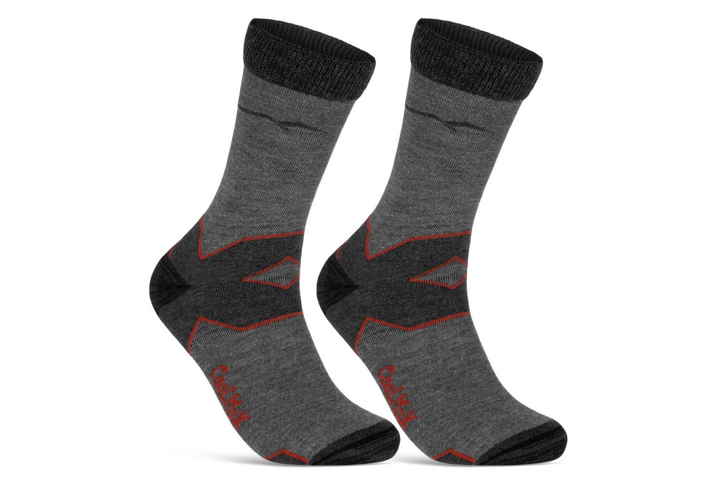 sockenkauf24 Funktionssocken Merino Wandersocken für Herren & Damen Outdoor Trekking Socken (2-Paar) - 50101P WP von sockenkauf24