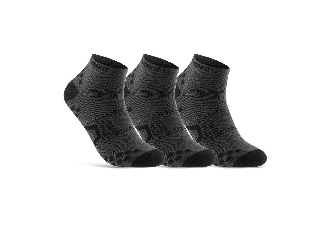 sockenkauf24 Laufsocken low Cut Sportsocken für Herren & Damen Laufsocken Kurz (3-Paar) Atmungsaktive Running Socks 50202P WP von sockenkauf24