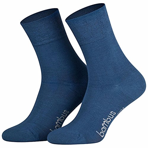 3 PAAR Gesundheitssocken BAMBUS jeans 47-49 von socksPur