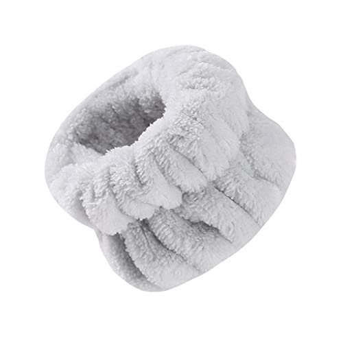 1 x Plüsch-Armband, zum Waschen des Gesichts, Handtuch, Make-up-Haargummis, Frottee von sodeber