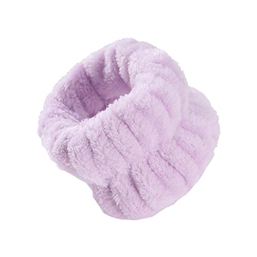 1 x Plüsch-Armband, zum Waschen des Gesichts, Handtuch, Make-up-Haargummis, Frottee von sodeber