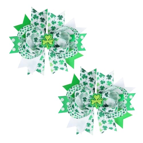 2 x irische Festschleifen für Kinder, Haarspange für Urlaub, Schule, Event, Zubehör, Party 2 x irische Festschleifen für Kinder, Haarspange für Urlaub, Schule, Event, Zubehör, Party von sodeber