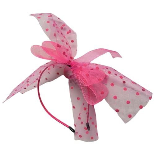 Aesthetic Dots Mesh Large Bowknot Headband For Women And Girl French Hairband Fascinator Hairhoop Evening Aesthetic Dots Mesh Large Bowknot Headband For Women And Girl French Hairband Fascinator Hairhoop Evening von sodeber