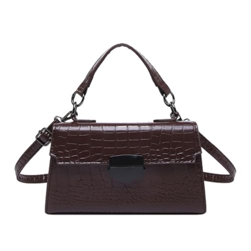All-Matching Umhängetasche für Damen, Tragegriff oben, koreanische Stile, Crossbody-Trend, Handtasche, PU-Leder, Brown Bn, Medium All-Matching Umhängetasche für Damen, Tragegriff oben, koreanische Stile, Crossbody-Trend, Handtasche, PU-Leder, Brown Bn, Medium von sodeber