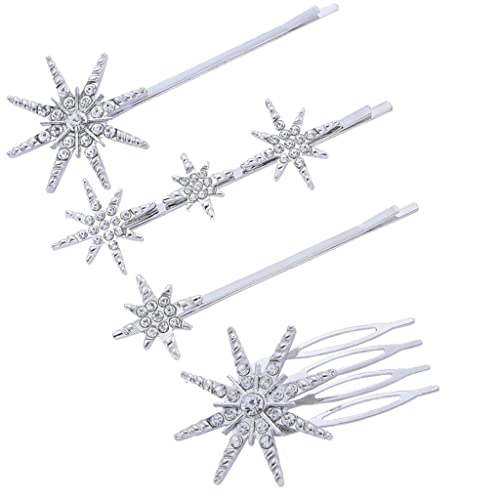 Braut-Haarspange, Brautschmuck, Haarspangen, Strasssteine, Kamm für Hochzeit von sodeber