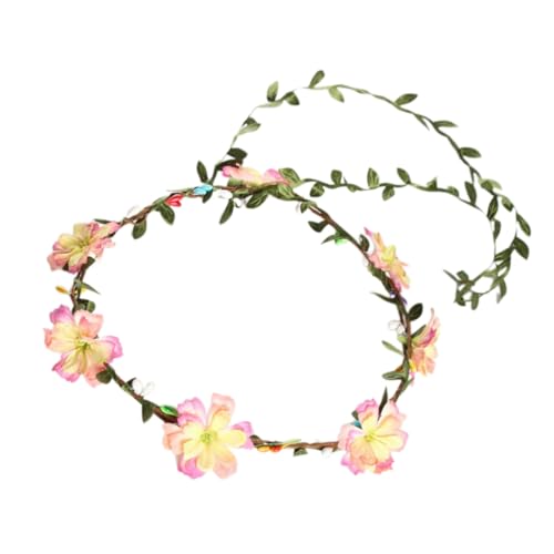 Brautblumenkrone für Hochzeit, Blumengirlanden, Haarkranz, Stirnbänder für Damen von sodeber